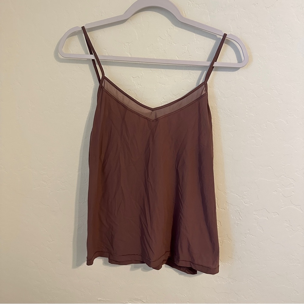 Lululemon Final Count Tank Mauve‎ Size 6/8